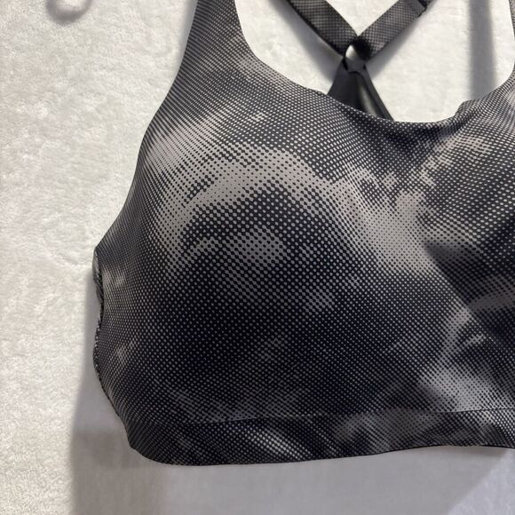 Athleta Women's Advance Sports Bra Molded High Impact Nebula Black Size 40C - Picture 5 of 16